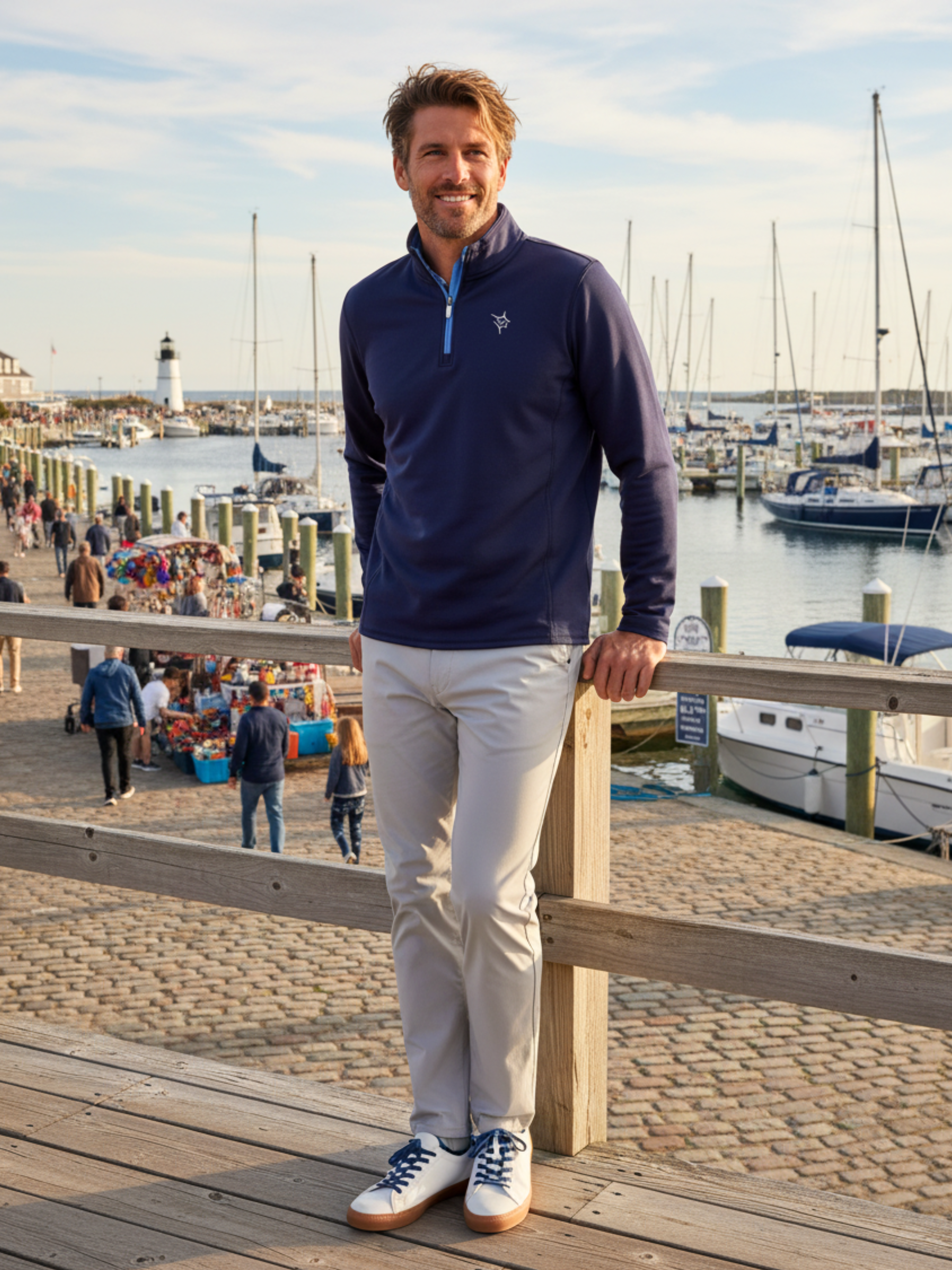Montauk Quarter Zip Midweight Comfort