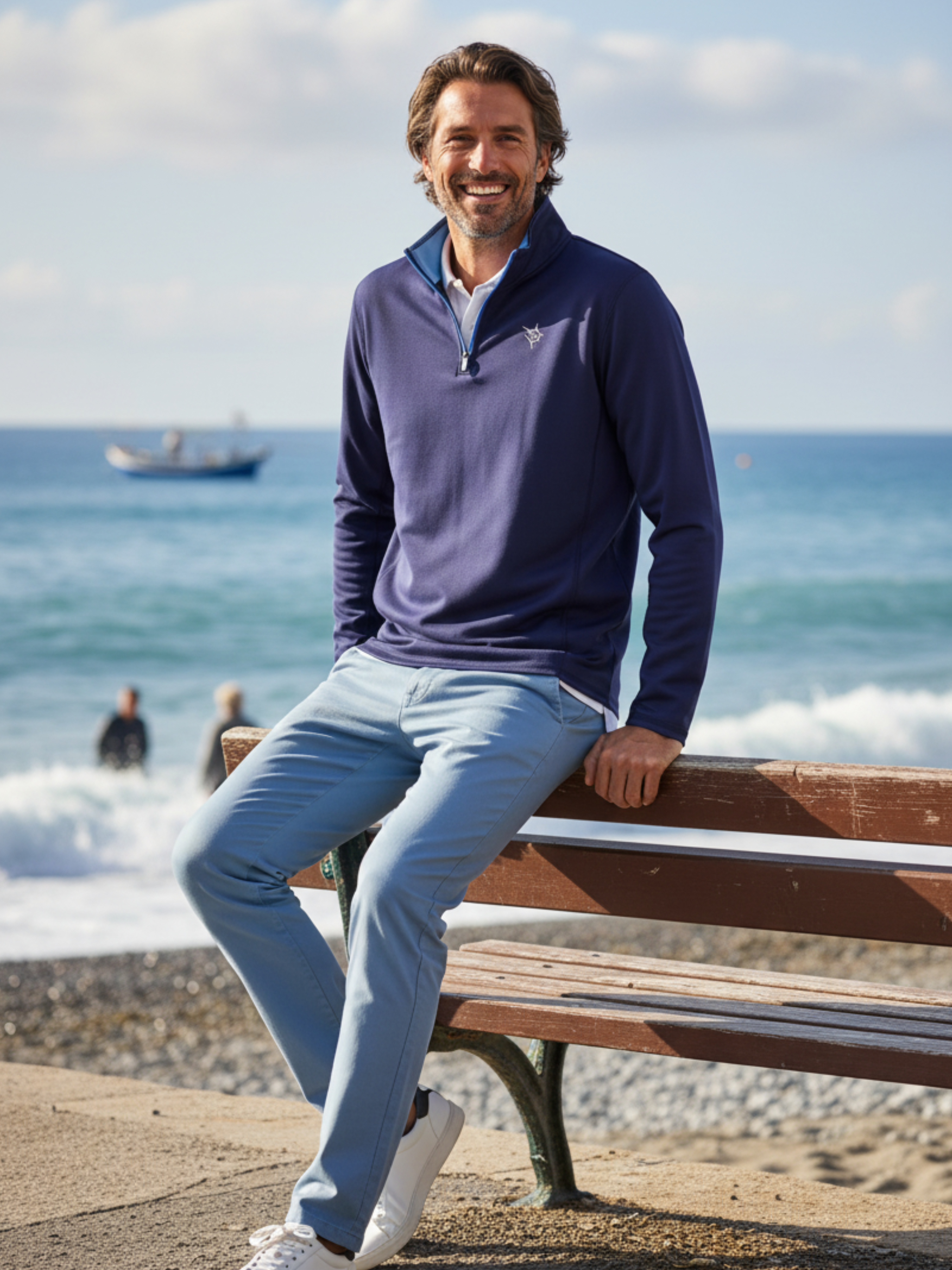 Montauk Quarter Zip Midweight Comfort