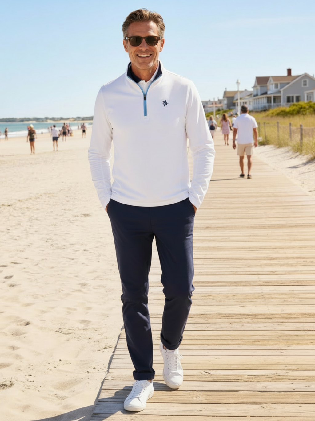 Montauk Quarter Zip Midweight Comfort
