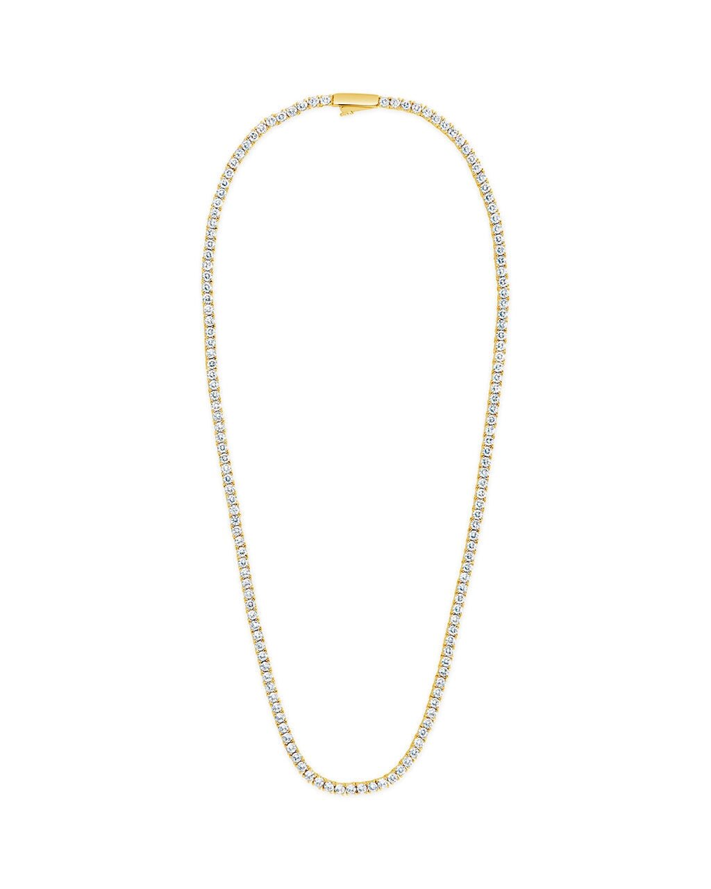 Cecil CZ Tennis Necklace