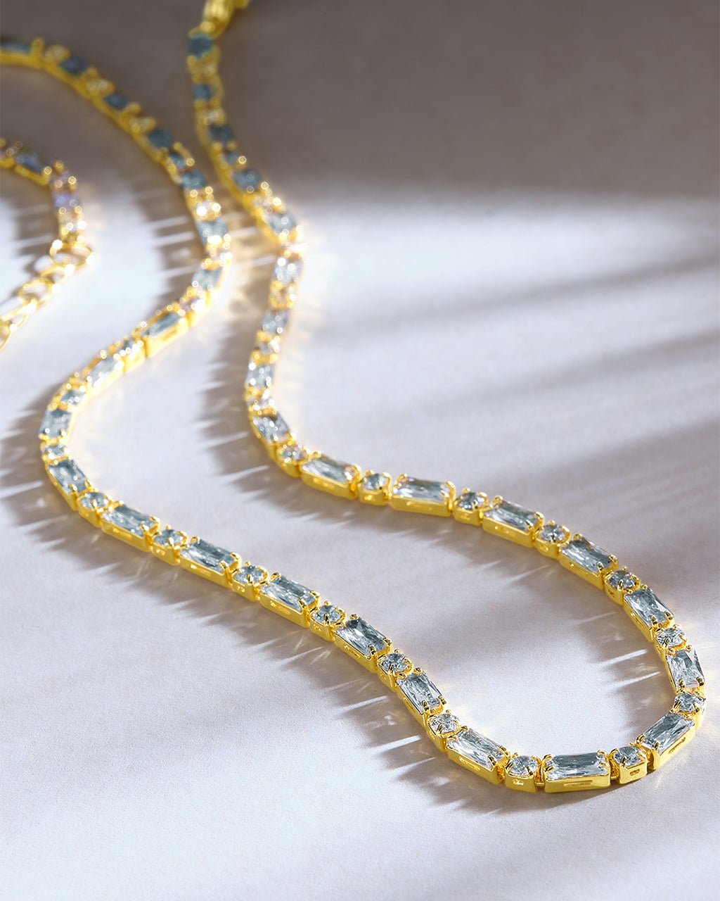 Georgia CZ Tennis Necklace