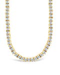 Mirabell Adjustable CZ Tennis Necklace
