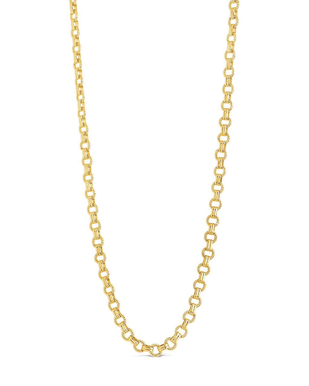 Parker Textured Chain Necklace