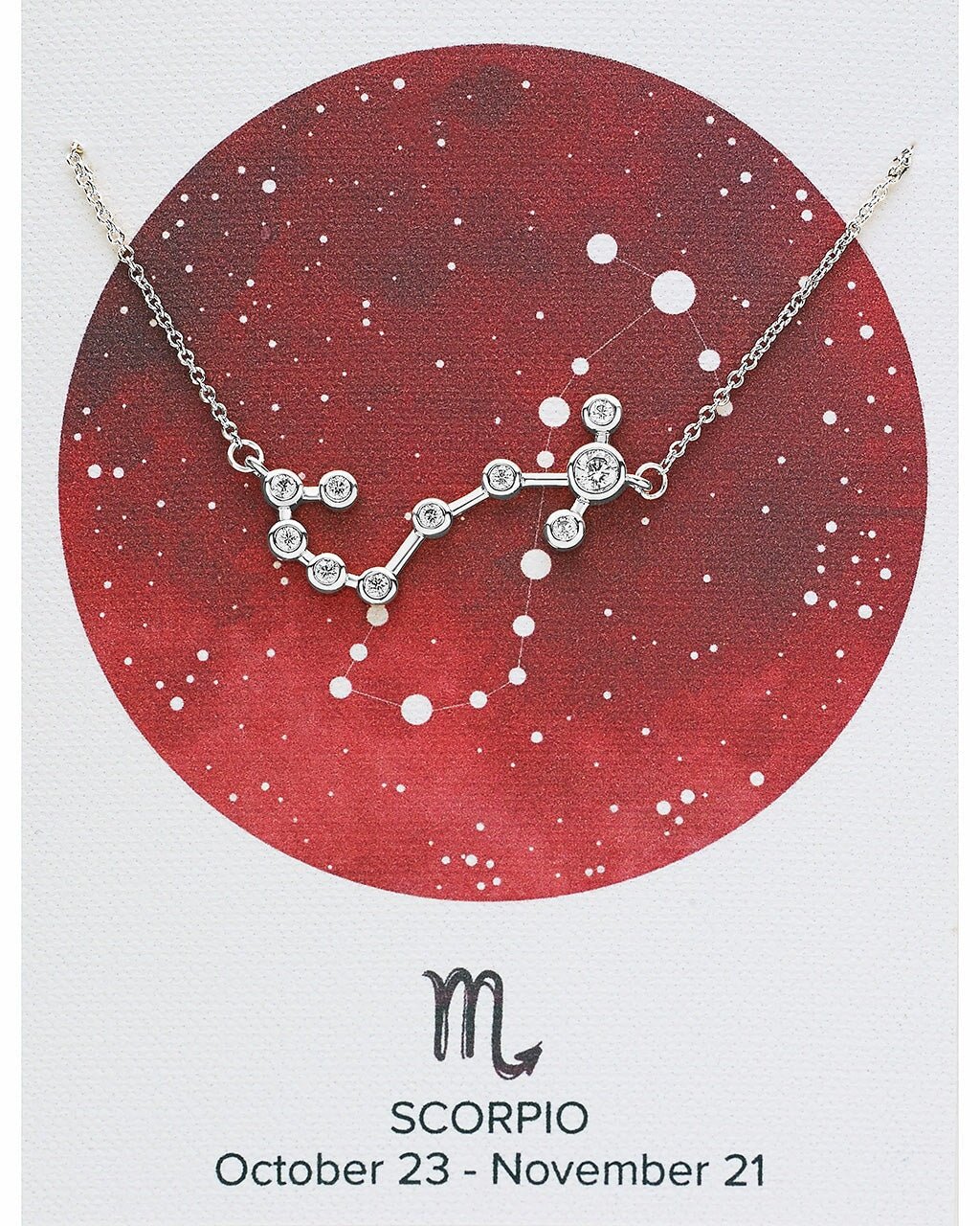 Sterling Silver 'When Stars Align' Constellation Necklace