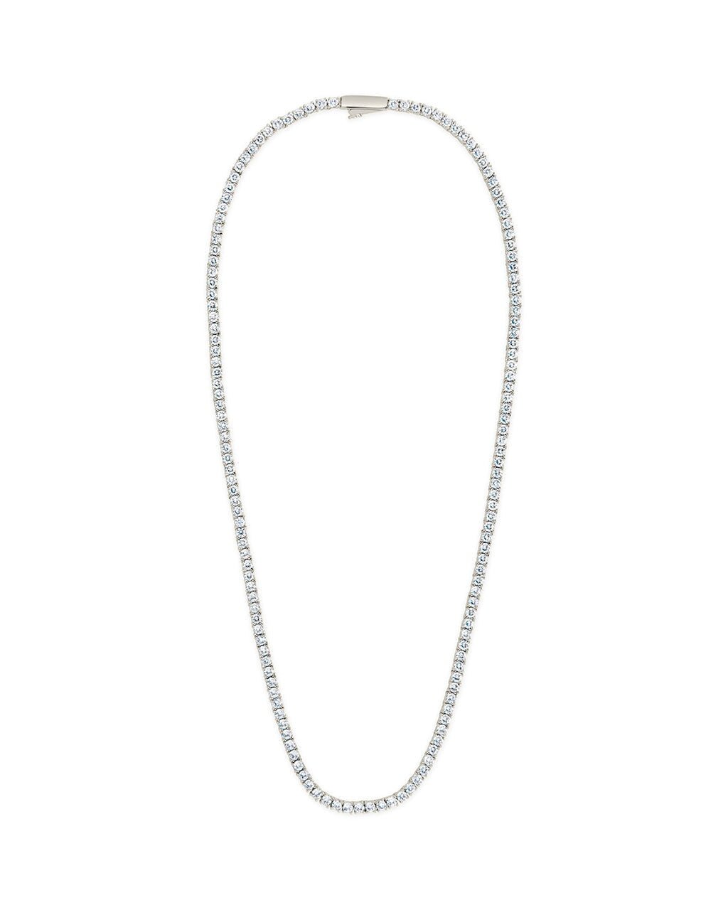 Cecil CZ Tennis Necklace