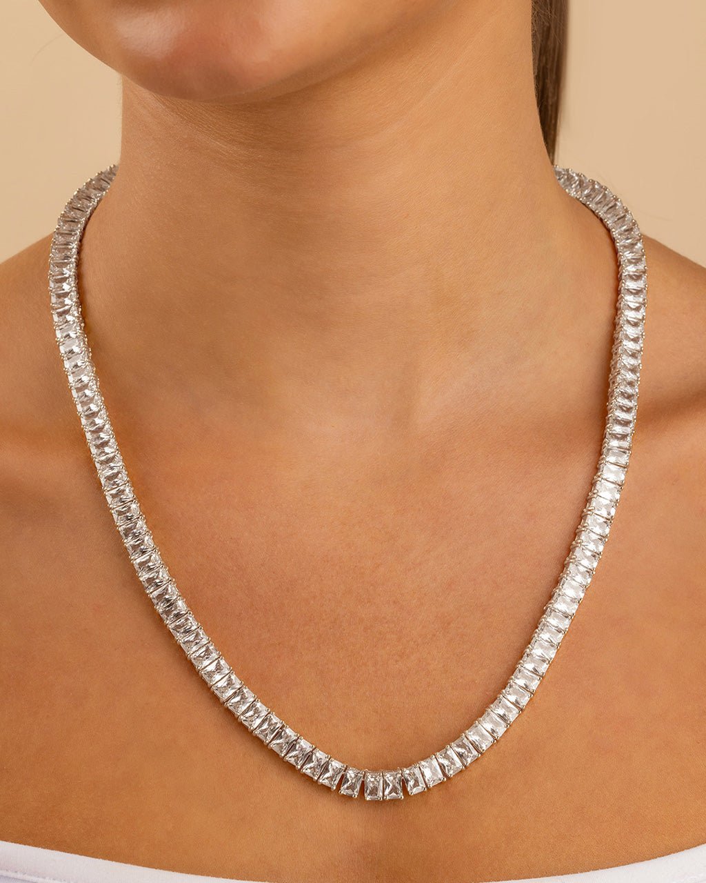 Nicoleta Tennis Necklace