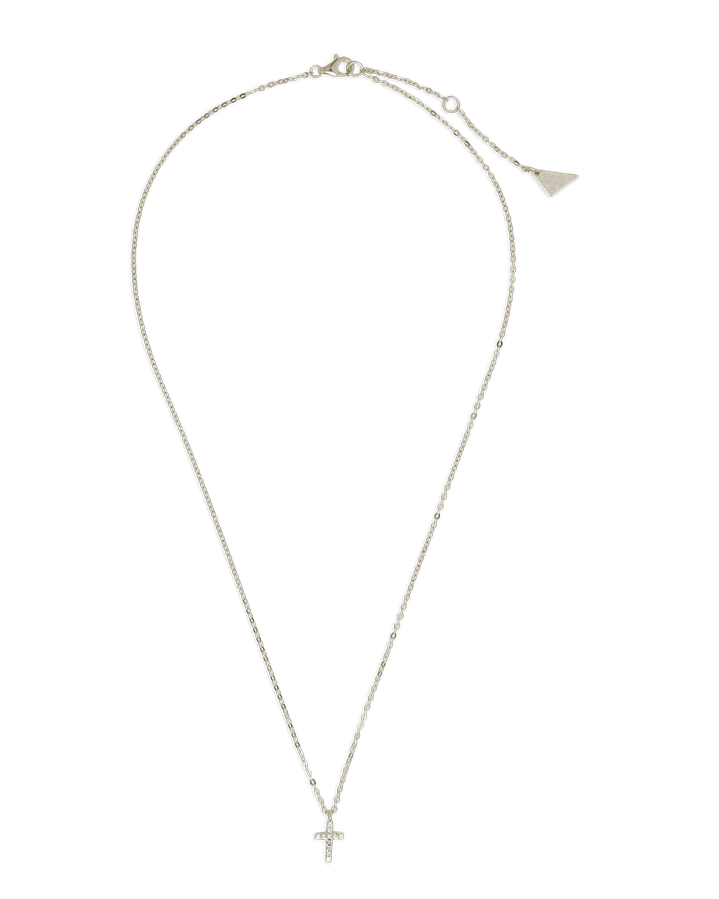 Sterling Silver Sinead Sparkling Cross Pendant