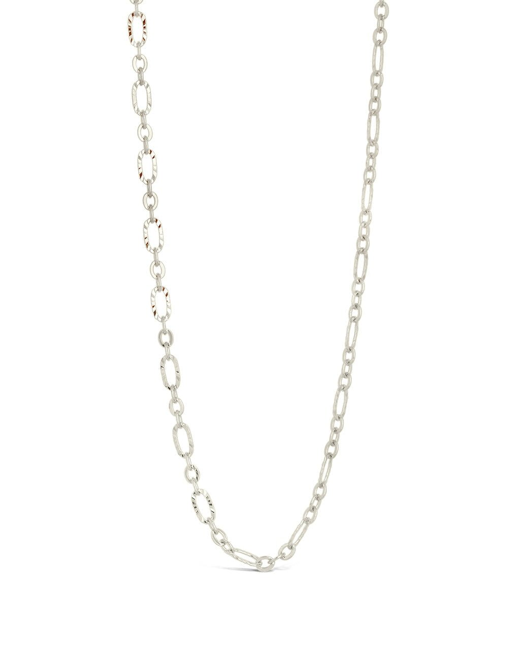Elysia Delicate Mixed Link Chain Necklace