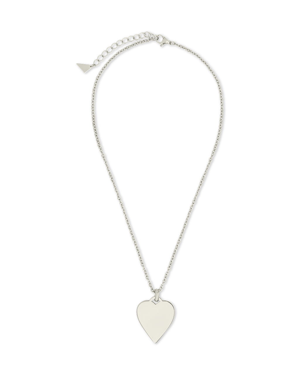Rita Polished Heart Statement Necklace
