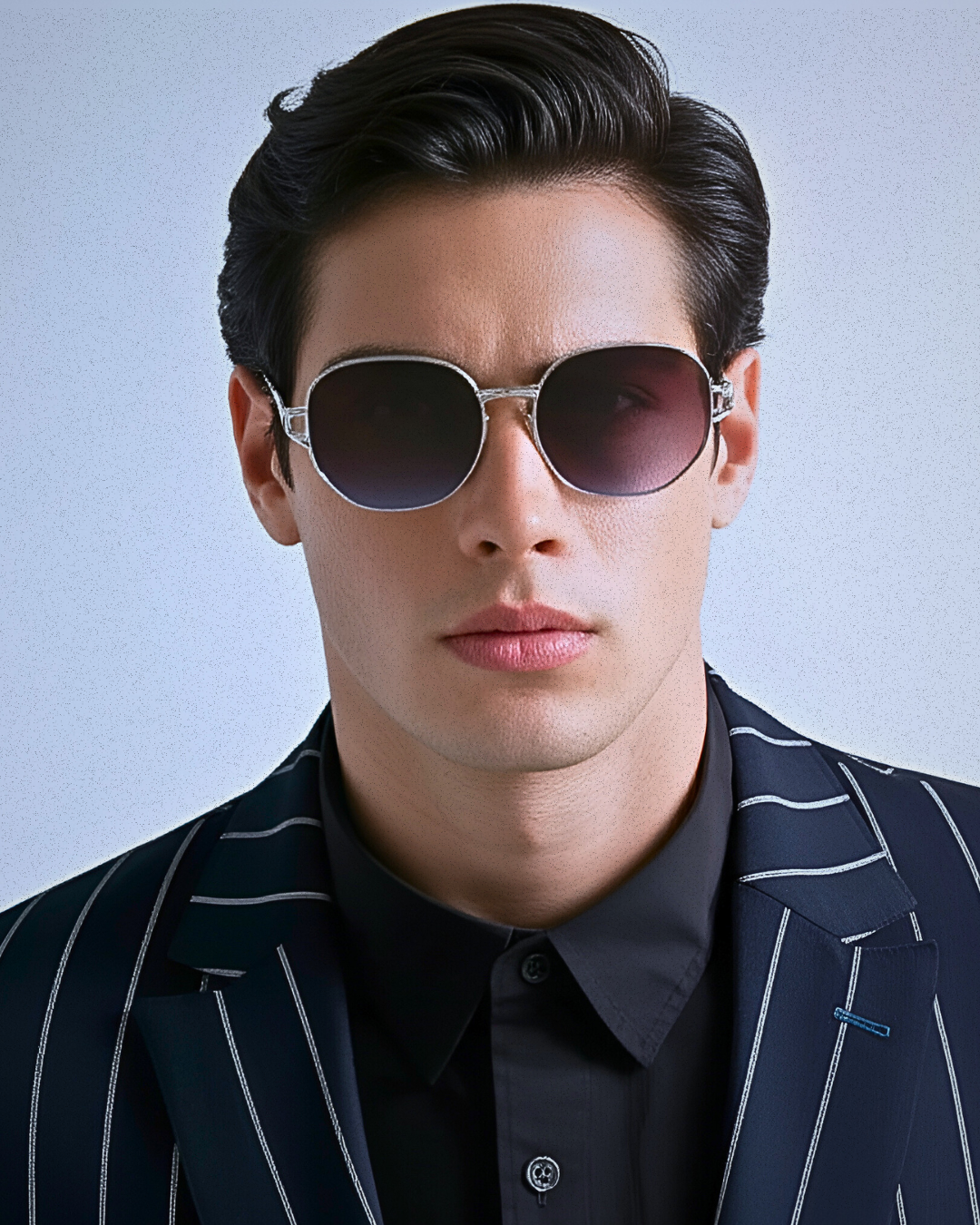 Bleu Violet 52mm Shield Sunglasses | Violet