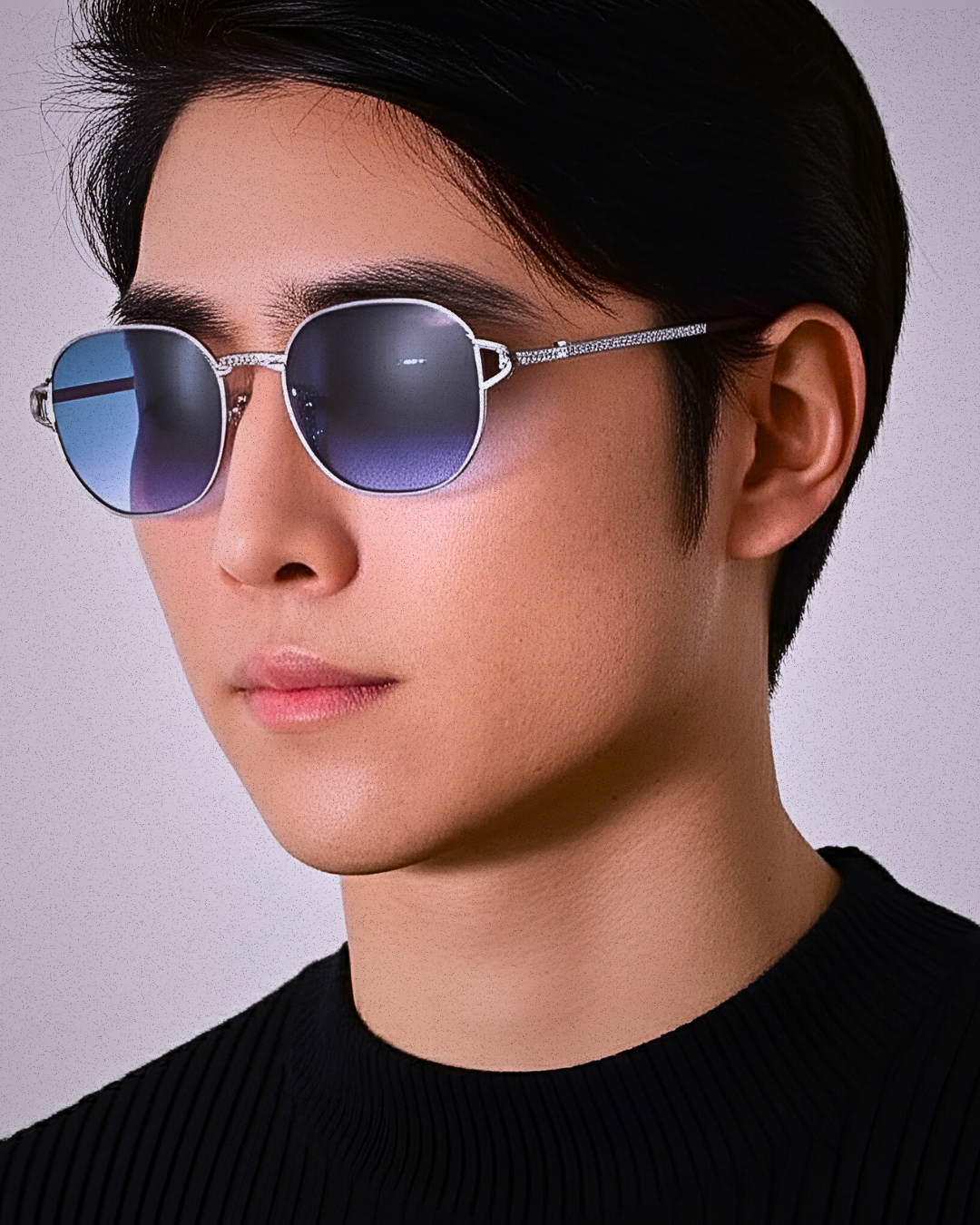 Marin 52mm Shield Sunglasses | Blue
