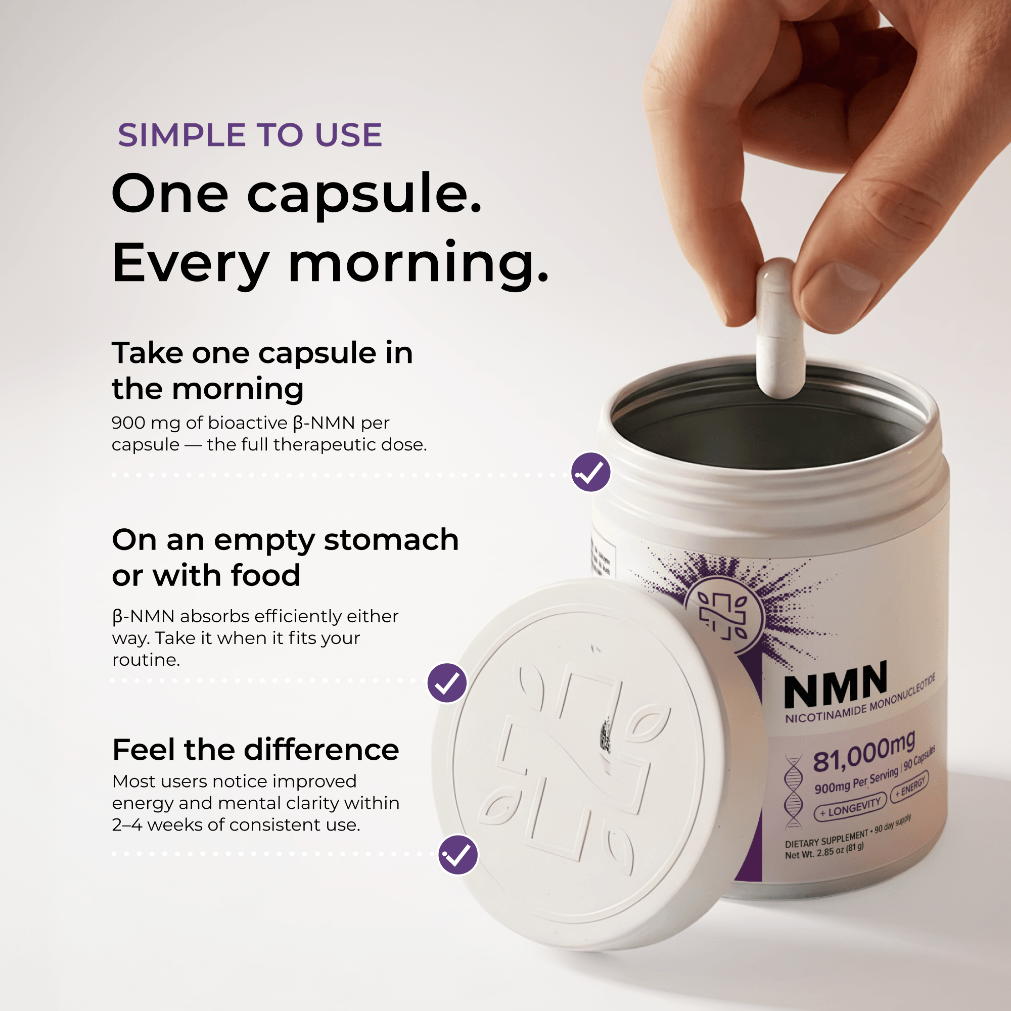 NMN Capsules 900mg