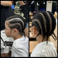 Reggae African Black Dreadlocks | 65cm South Korea Protein Filament Dreadlocks (Human Hair & Synthetic Blend, Bleaching & Dyeing)