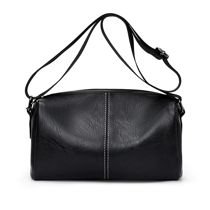 Men's Small High-Grade Casual Messenger Bag | PU Leather Shoulder Bag (New Commuter All-Matching Crossbody)