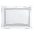 Hudson Park Collection Embroidered Geo Sham