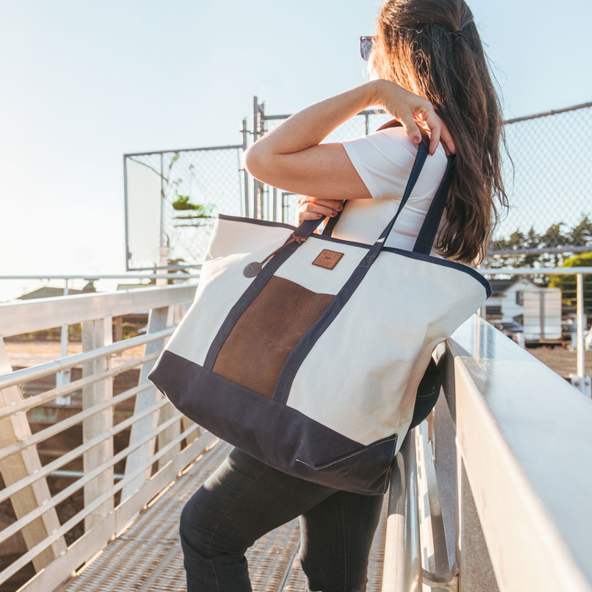 Large Driftwood Tote