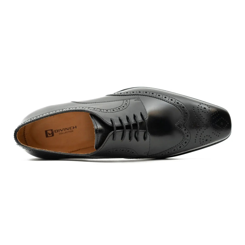 Patent leather goodyear welt dress shoes Black