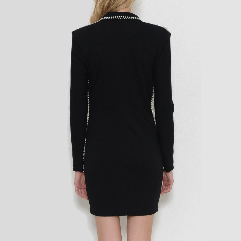 Pearl Tuxedo Dress
