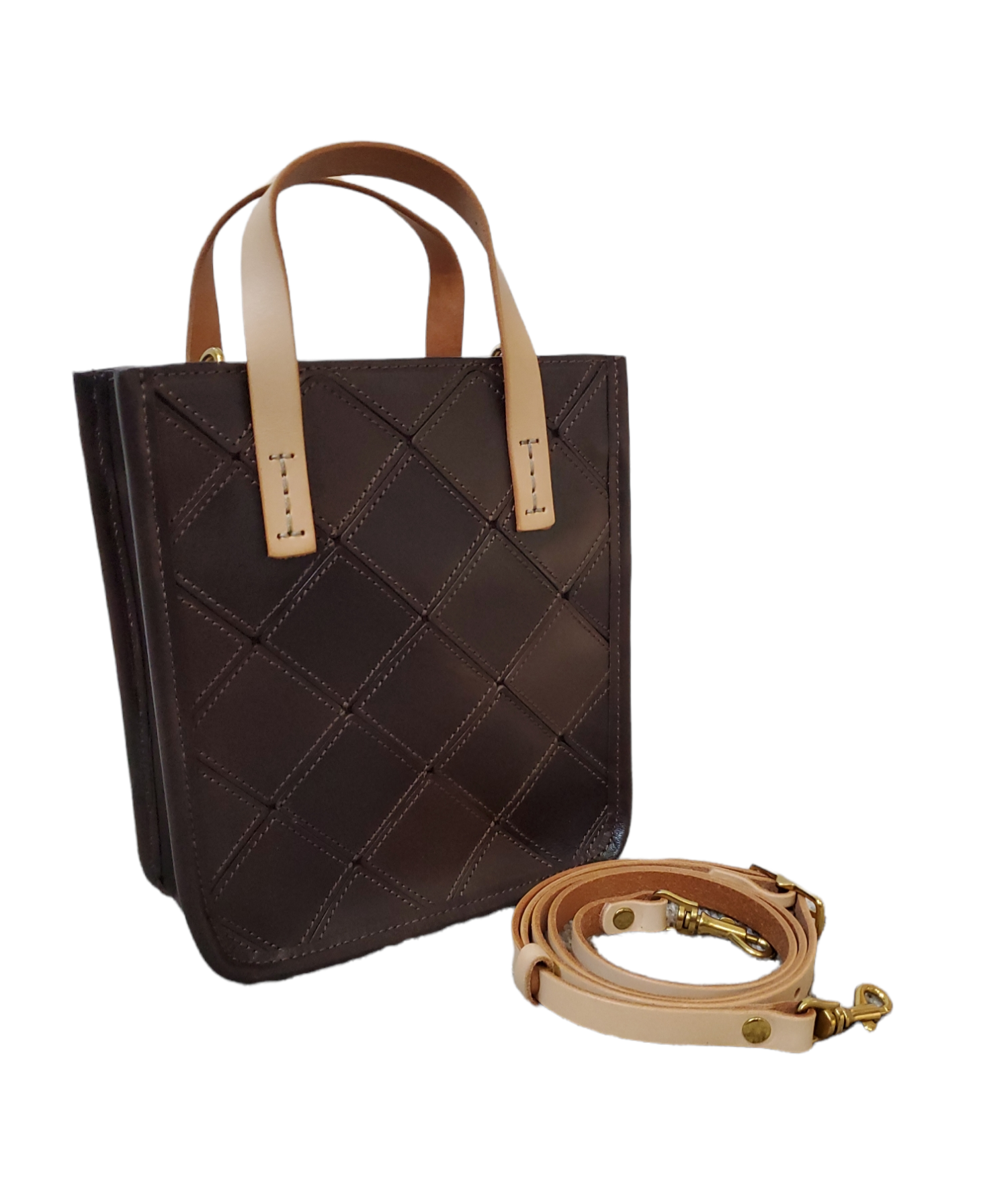 Faye Diamond Mini Tote