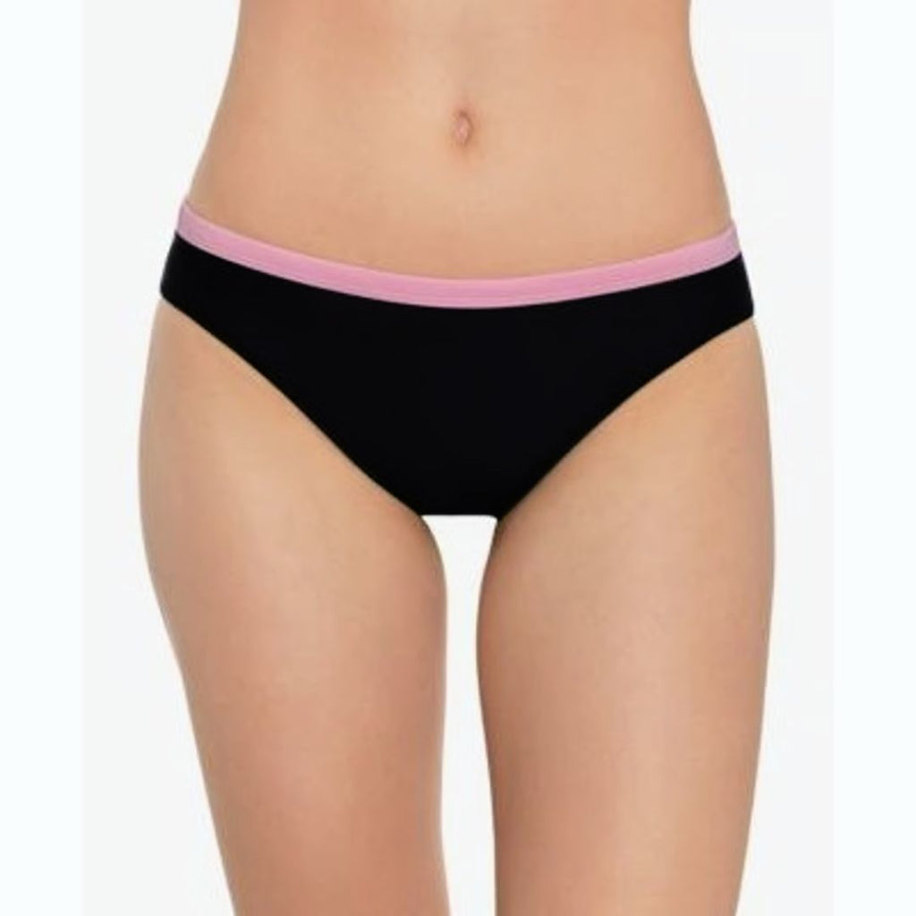 Salt + Cove Juniors Binding Hipster Bikini Bottoms Colorblock , Size Large