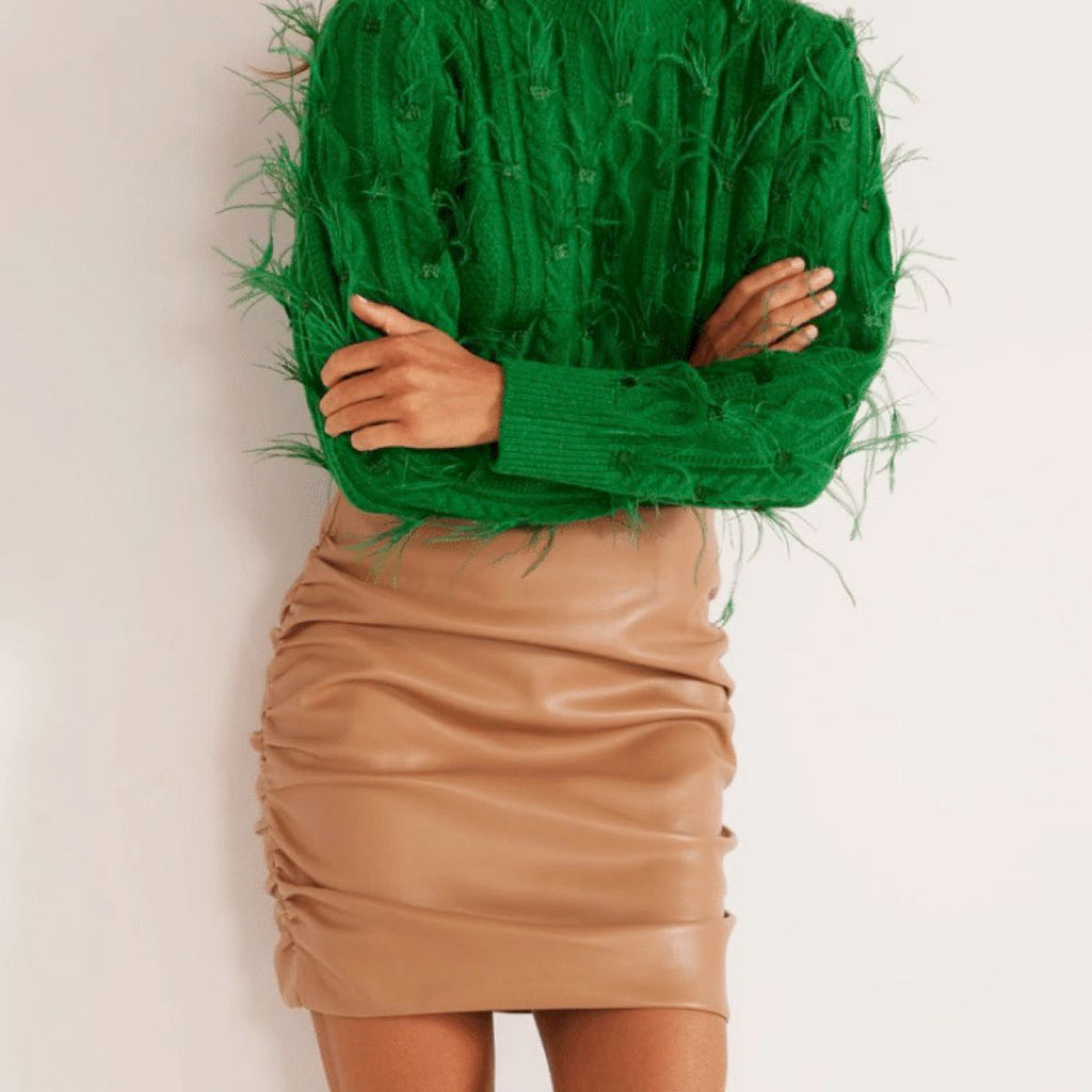 Piper Pu Mini Skirt