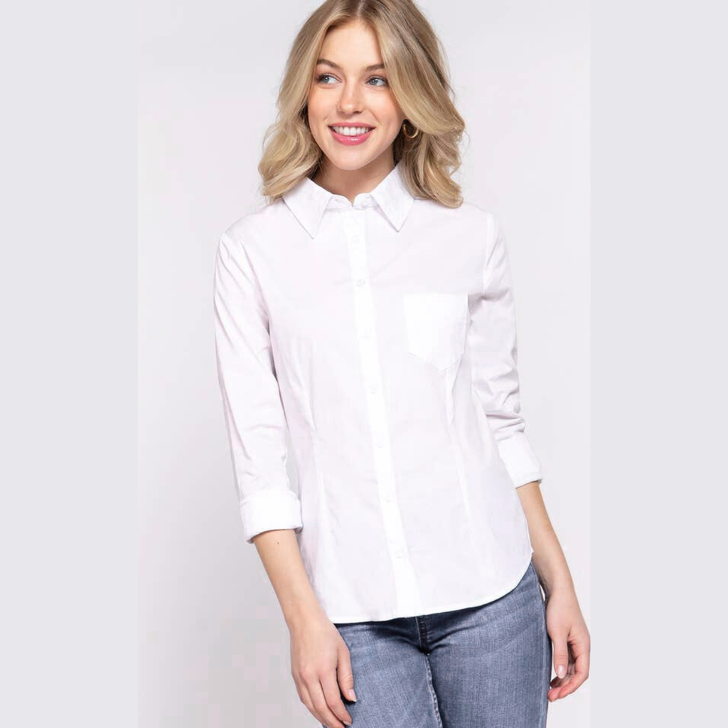 Poplin Top