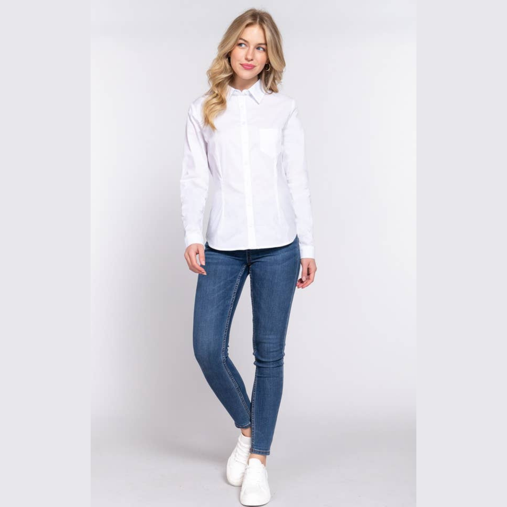 Poplin Top
