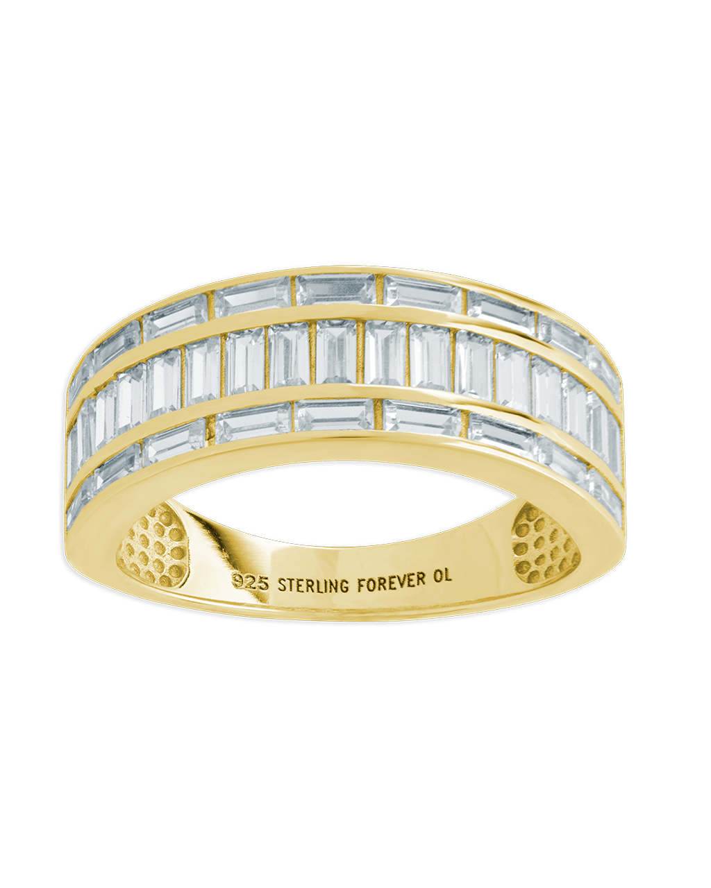 Sterling Silver Kate Baguette Eternity Ring