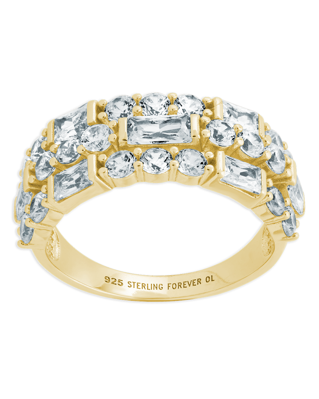 Sterling Silver Kornelia Eternity Ring
