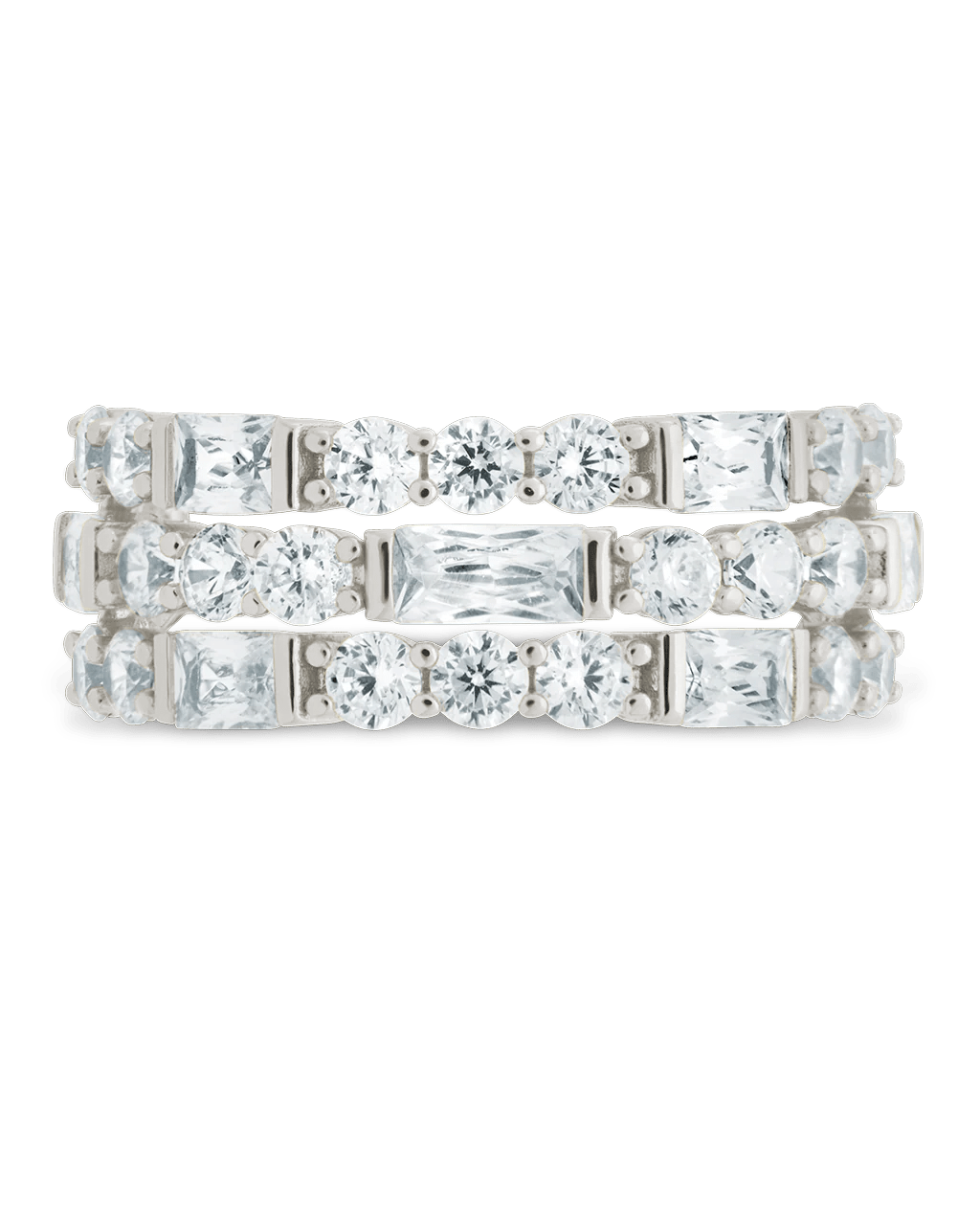 Sterling Silver Kornelia Eternity Ring