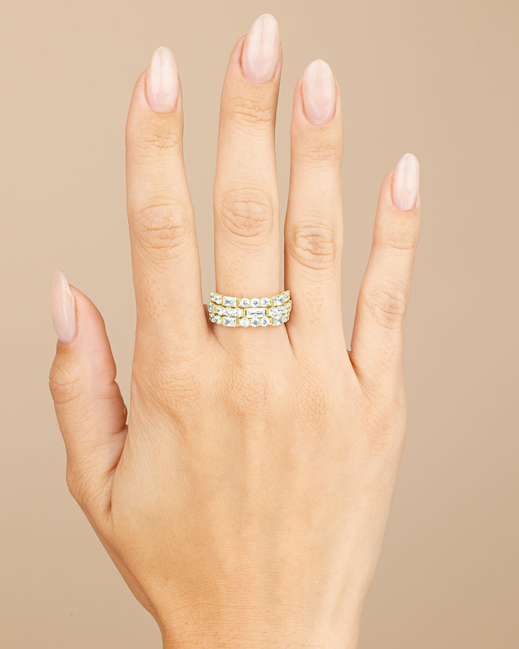 Sterling Silver Kornelia Eternity Ring