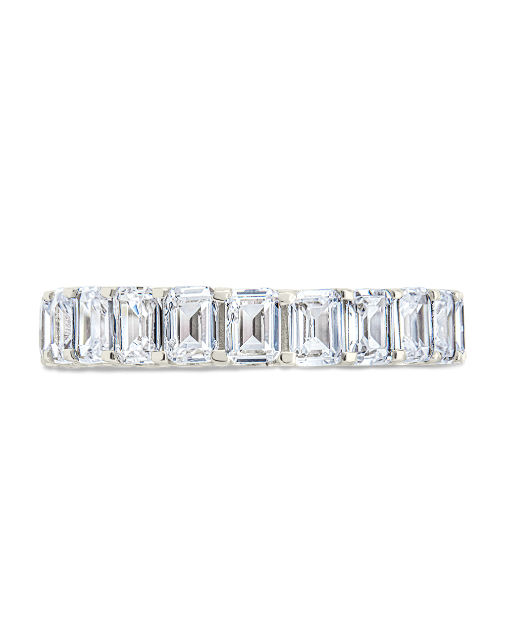 Sterling Silver Rio Baguette CZ Ring