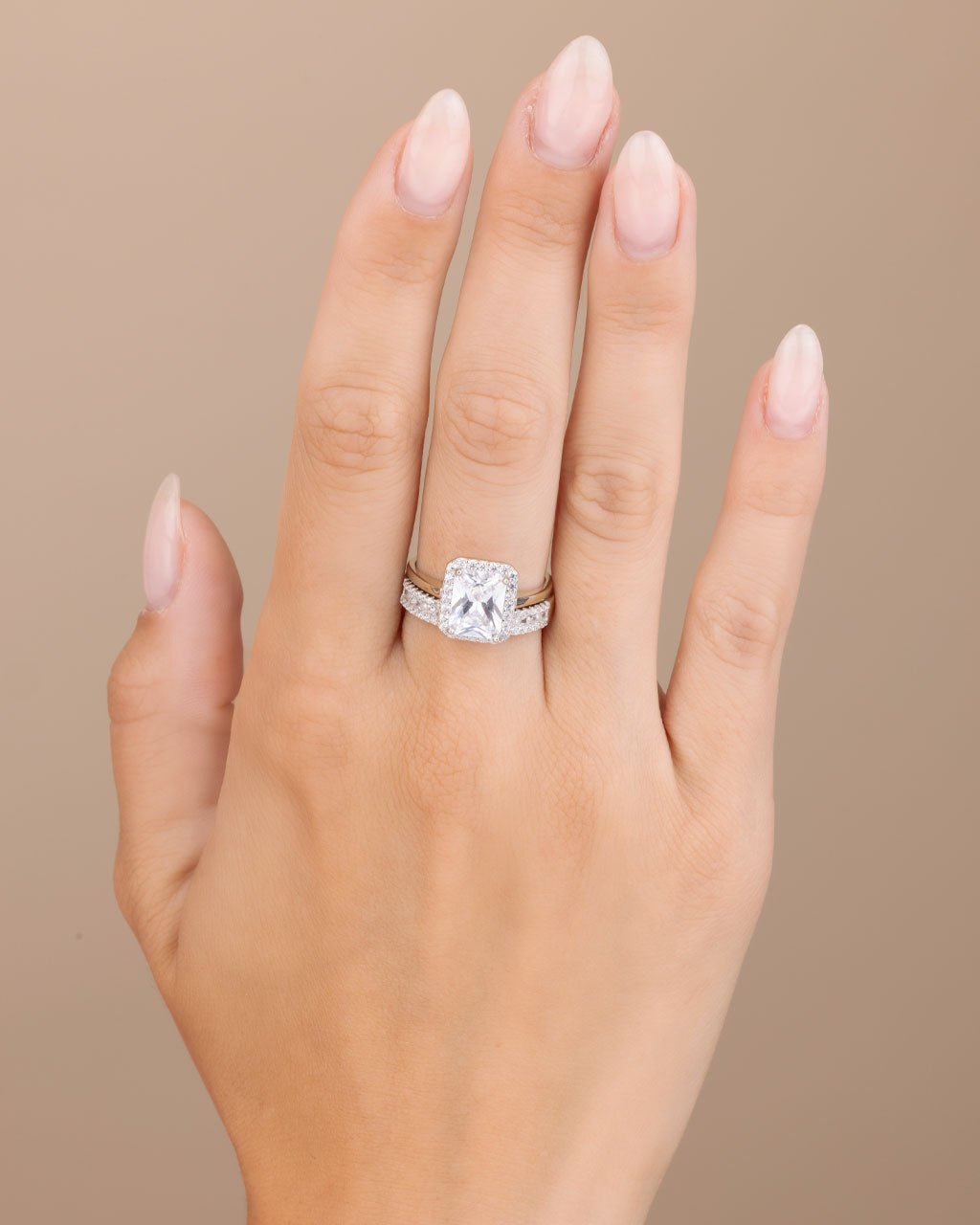 Sterling Silver Arden CZ Ring