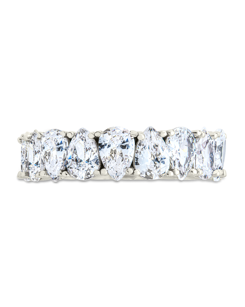 Sterling Silver Janis CZ Eternity Band Ring