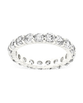 Sterling Silver Gracie CZ Eternity Ring