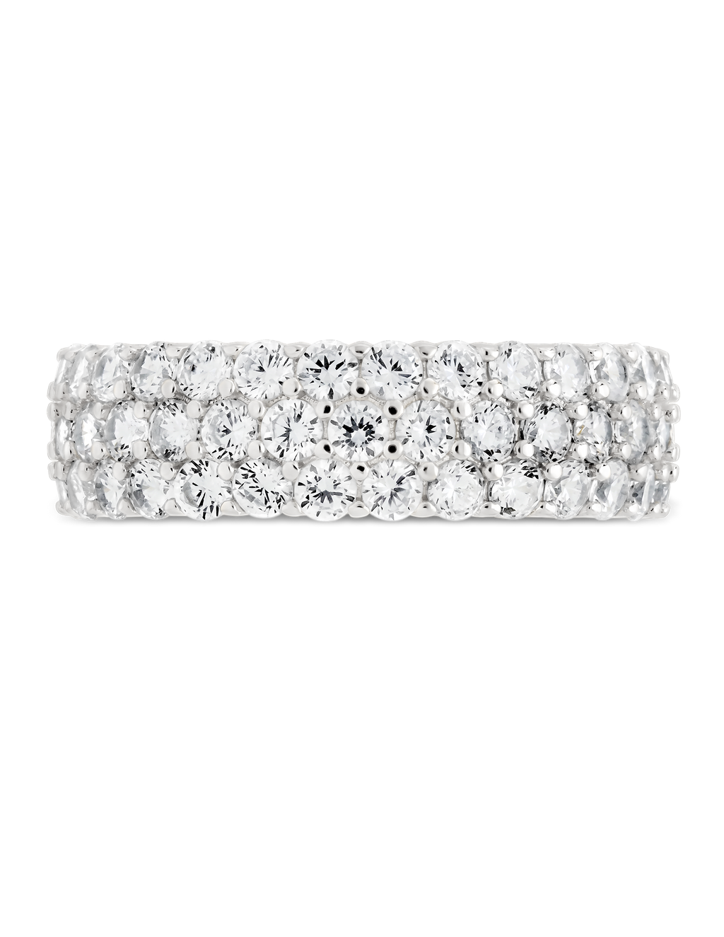 Sterling Silver Kate CZ Ring