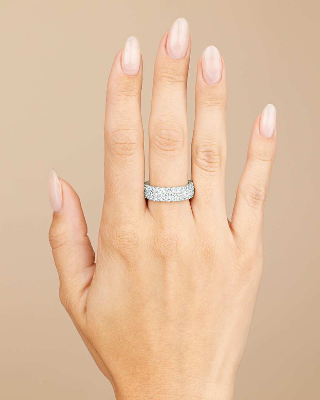 Sterling Silver Kate CZ Ring