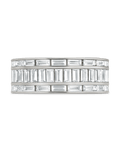Sterling Silver Kate Baguette Eternity Ring