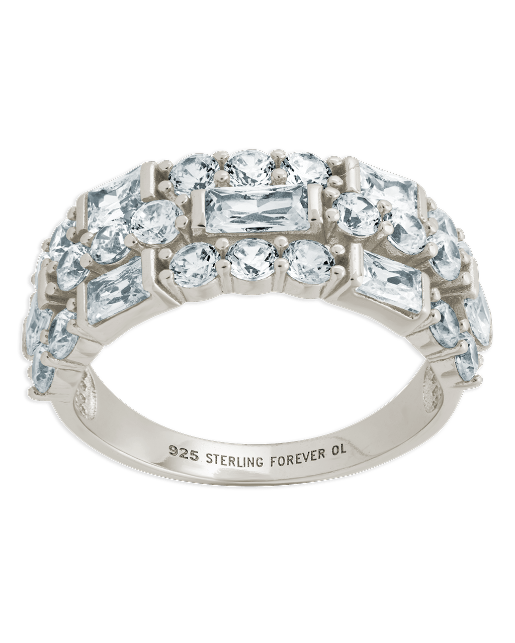 Sterling Silver Kornelia Eternity Ring