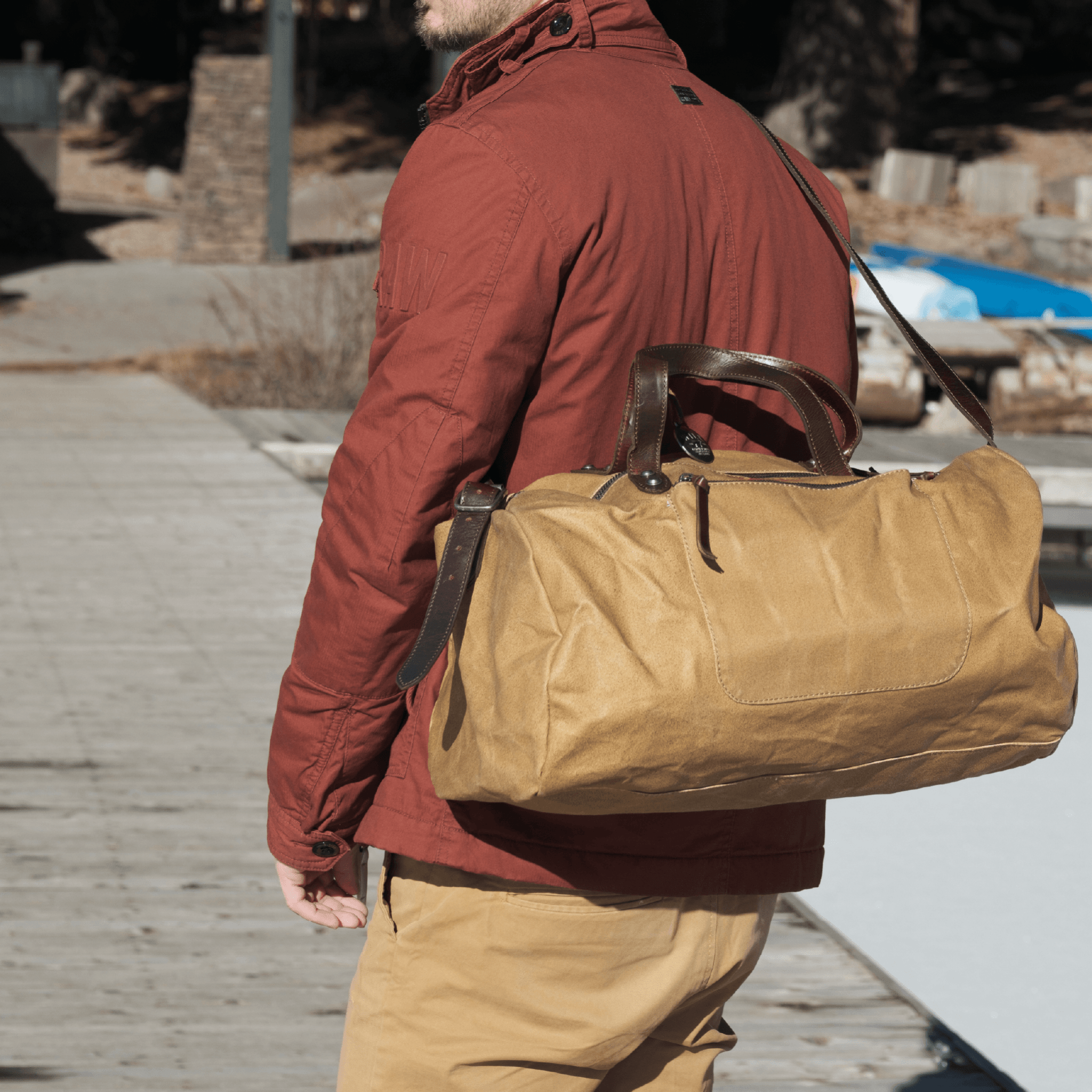 Rainline Canvas Duffle