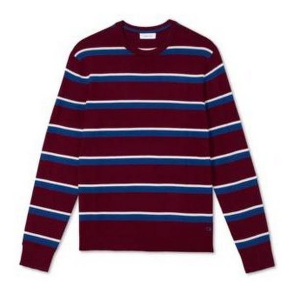 Calvin Klein Mens Bi-Color Striped Sweater, Size XL