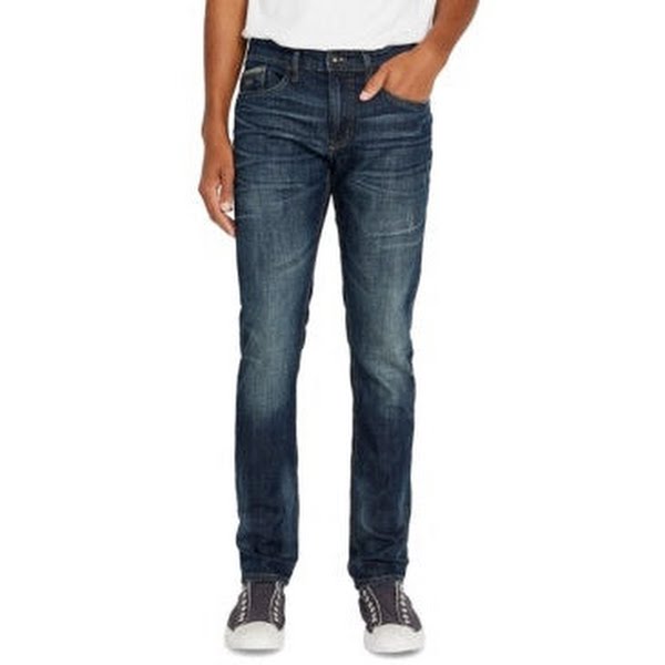 Buffalo David Bitton Mens Skinny Fit Max-x Jeans, 30X30