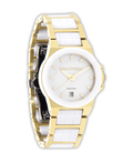 Katelynn (Gold/White Ceramic) Watch