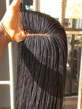 Senegalese Twist Wig | Micro Million Twists | Afro Braided Wig | Glueless Lace Front
