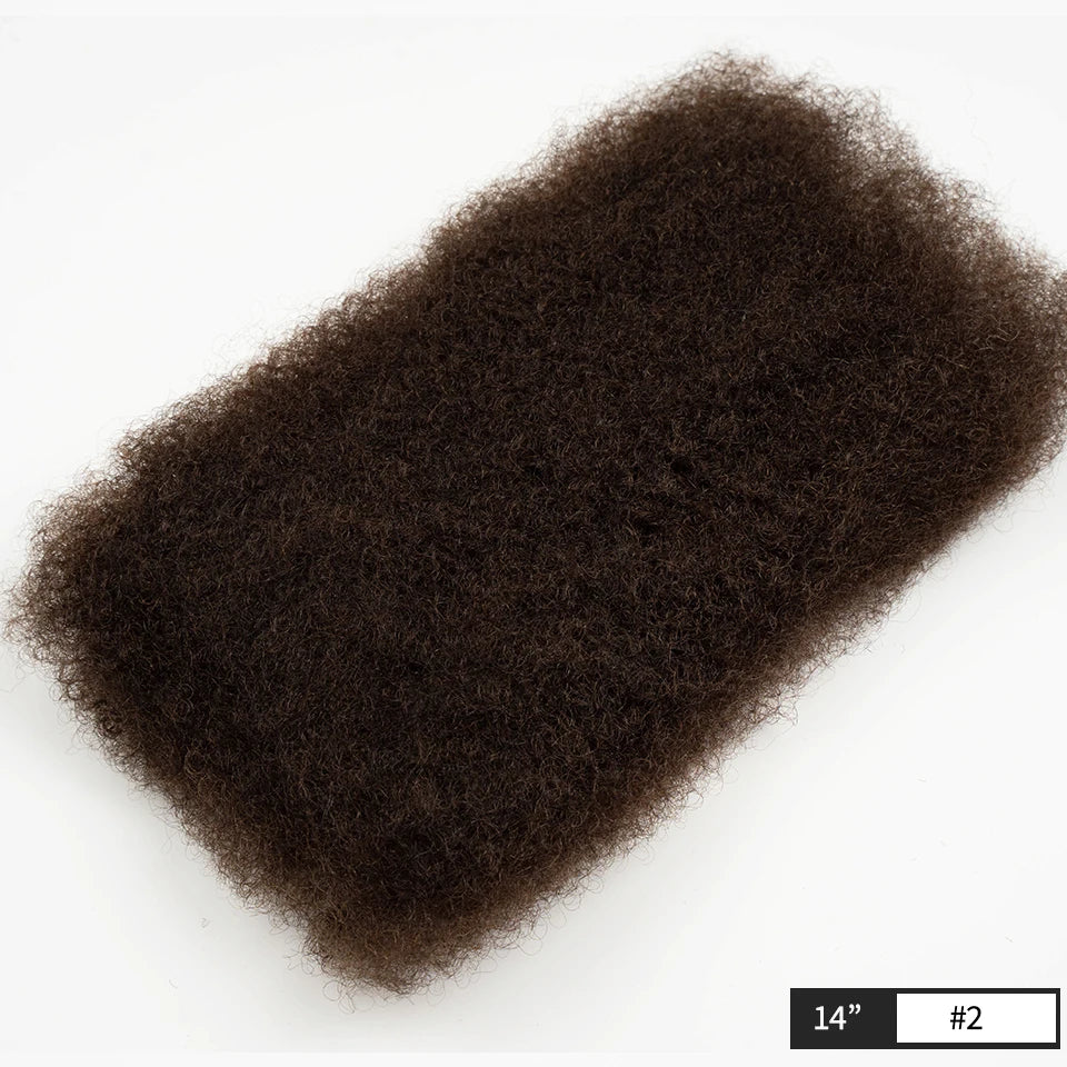 Afro Kinky Curly Bulk Human Hair | Brazilian Remy for Dreadlocks & Braids