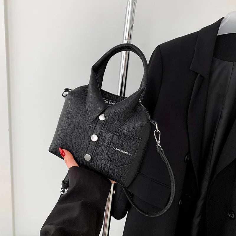Square Compact Shoulder & Crossbody Bag | Unique Design High Quality Handbag for Women (Designer Style Bolso)