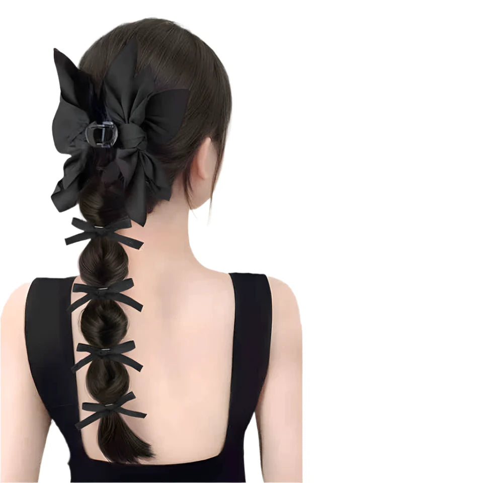 Long Claw Clip-In Braid Ponytail Extension | Heat-Resistant Synthetic Hairpiece | Party & Daily Wear