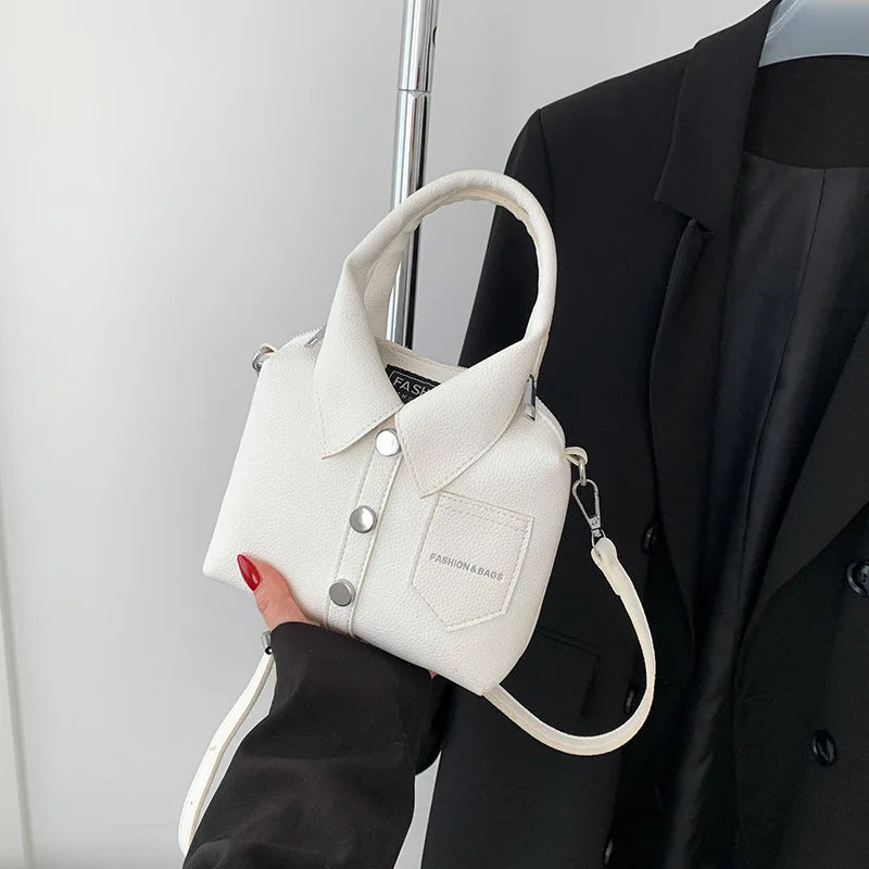 Square Compact Shoulder & Crossbody Bag | Unique Design High Quality Handbag for Women (Designer Style Bolso)