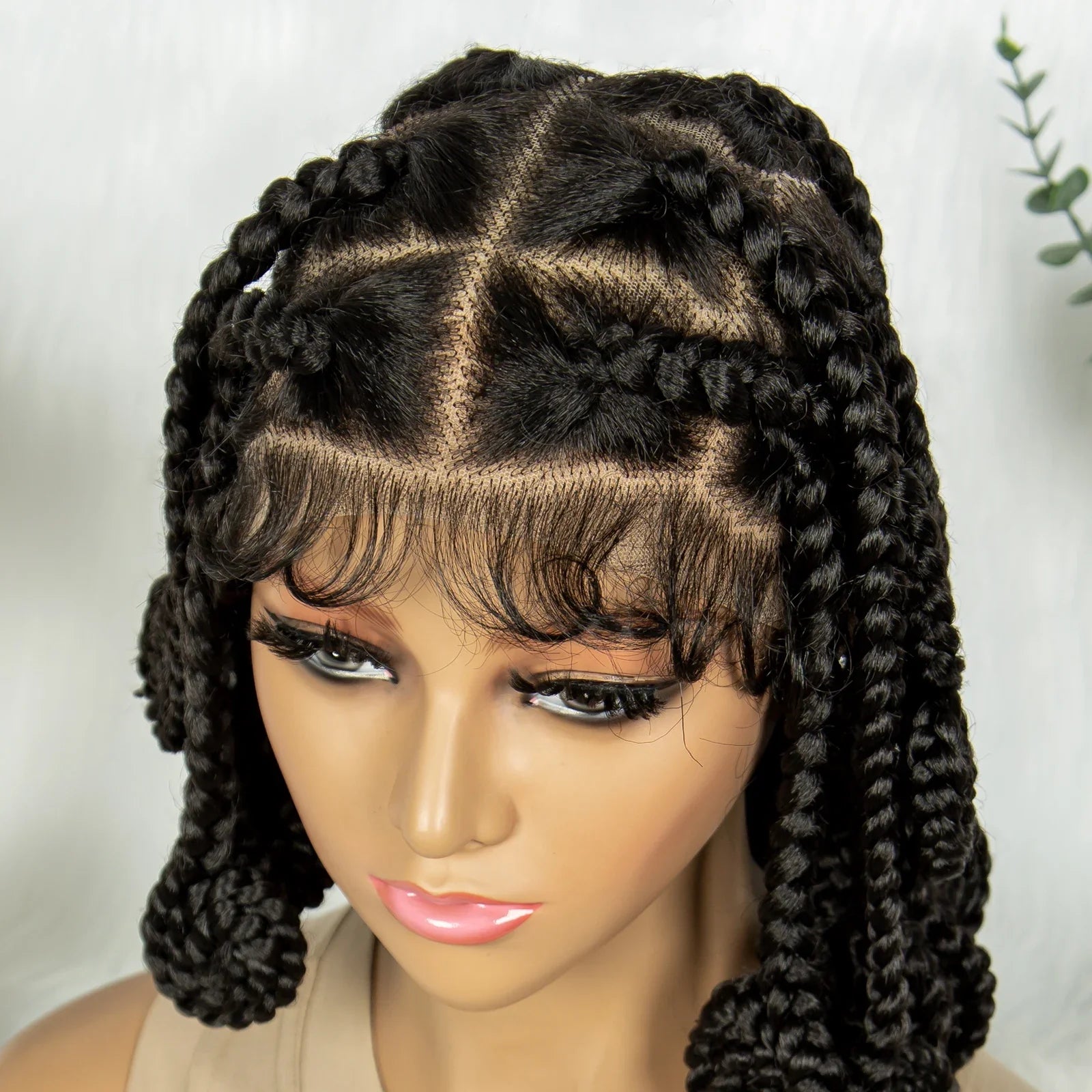 Kima Koroba Jumbo Knotless Braids Wig | Full Lace | For African Women