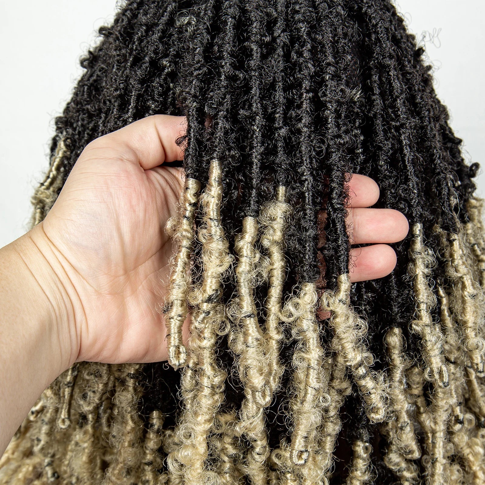 Butterfly Locs Crochet Braids Bob Wig | Lace Front | Dreadlock Style